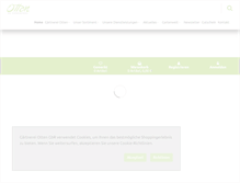Tablet Screenshot of gaertnerei-otten.de